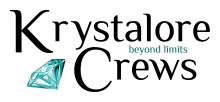 Official Krystalore Crews logo and branding